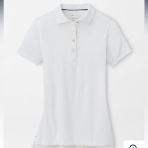 Peter Millar Perfect Fit Performance Polo White XL Nwt in packaging
